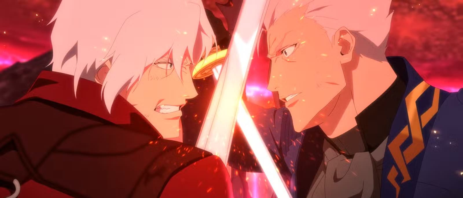 Данте и Вергилий сражаются в Devil May Cry, сезон 2