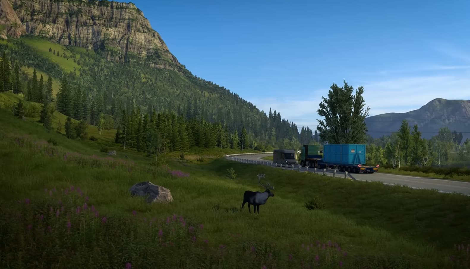 Едем за оленями: Euro Truck Simulator 2 получила улучшения к релизу на PS5 и Xbox Series Едем за оленями: Euro Truck Simulator 2 получила улучшения к релизу на PS5 и Xbox Series