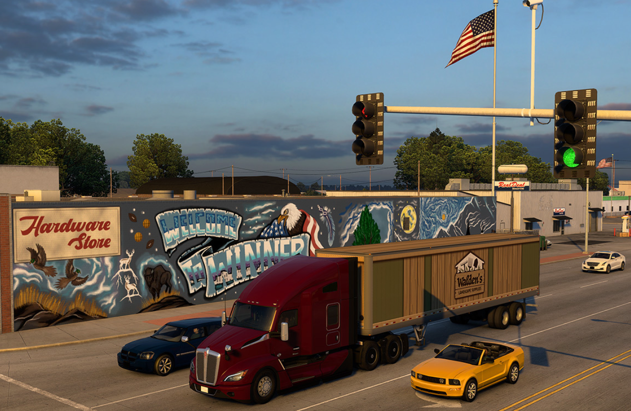 American Truck Simulator Developers Showcase South Dakota Towns American Truck Simulator Developers Showcase South Dakota Towns