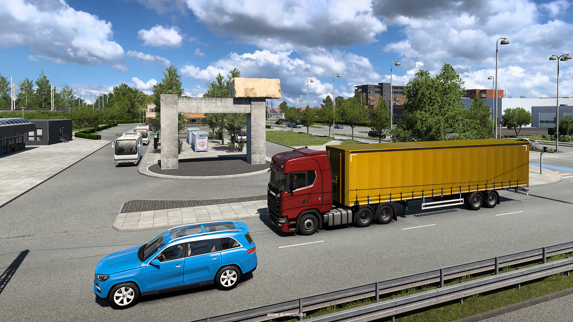 New Copenhagen in Euro Truck Simulator 2 — Screenshots of the Region Overhaul from the Scandinavia DLC New Copenhagen in Euro Truck Simulator 2 — Screenshots of the Region Overhaul from the Scandinavia DLC