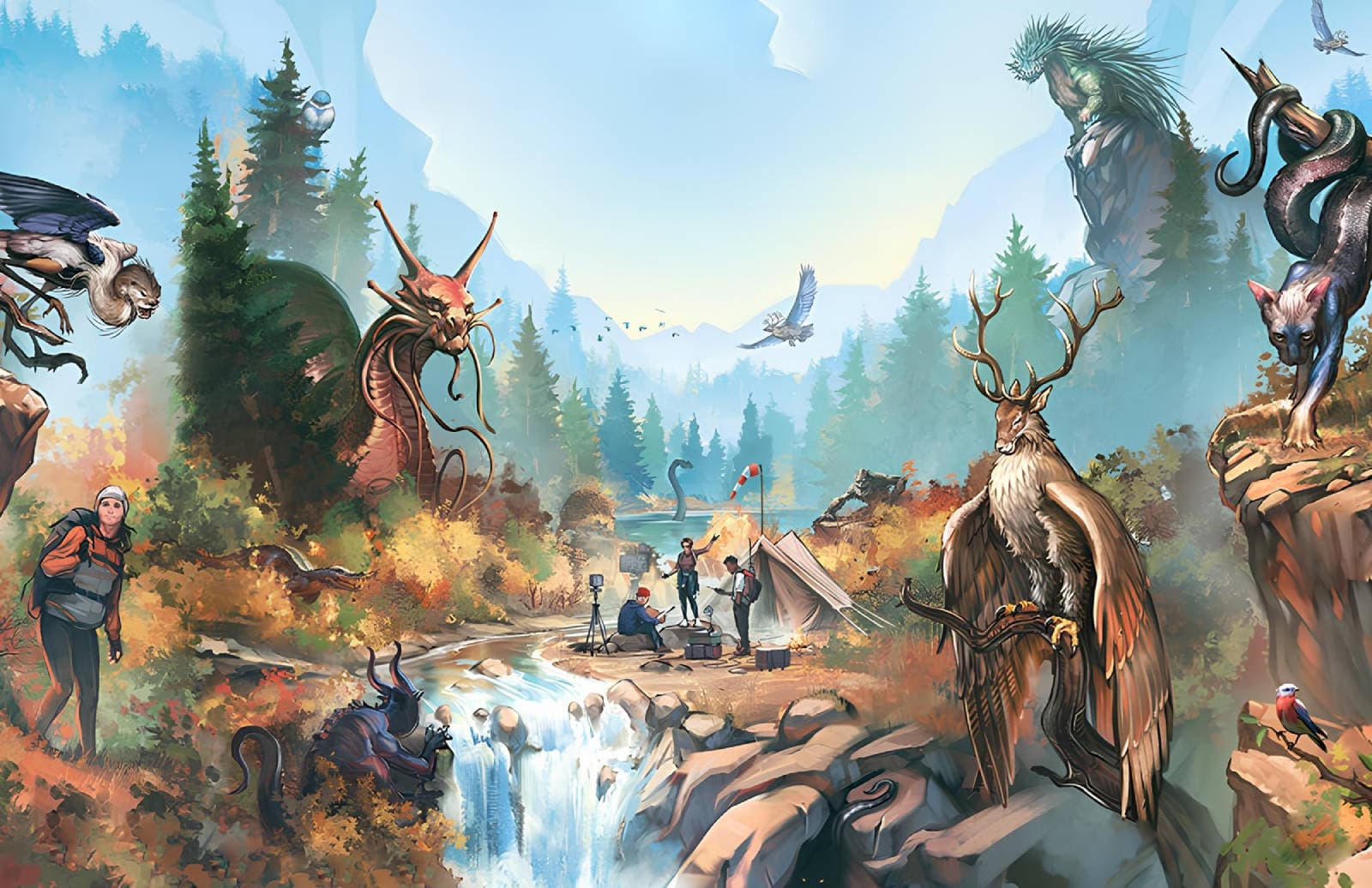 Стартовал предзаказ настольной игры «Криптиды: В поисках мифических существ» Стартовал предзаказ настольной игры «Криптиды: В поисках мифических существ»