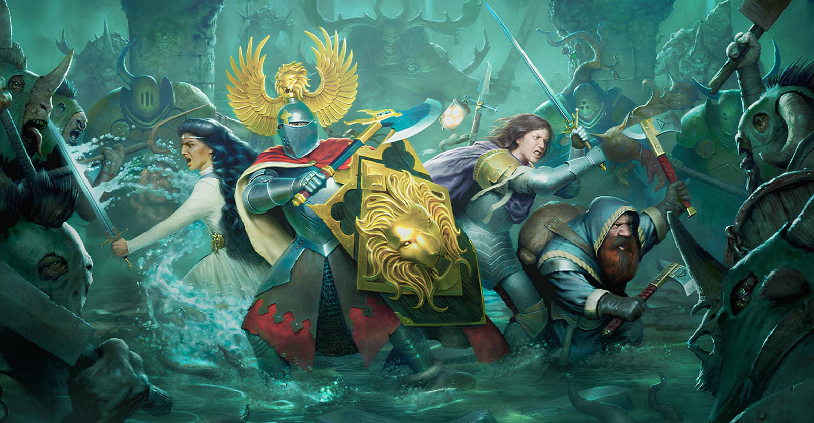 Warhammer Quest: Darkwater — анонс настольной игры и возвращение во «Владения Смертных» Warhammer Quest: Darkwater — анонс настольной игры и возвращение во «Владения Смертных»