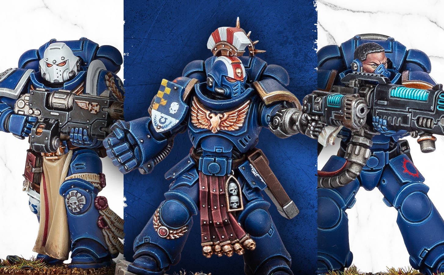 Games Workshop выпустит набор кастомизации голов и шлемов для космических десантников из Warhammer 40,000