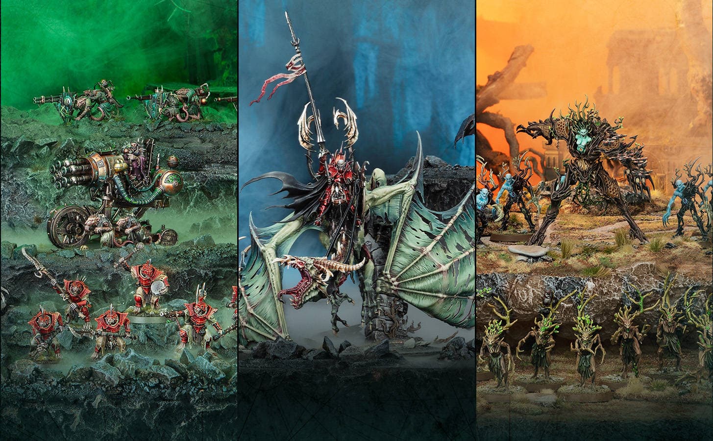Создатели Warhammer Age of Sigmar представили батлфорс‑наборы с сильванетами, скавенами, вампирами и трогготами Создатели Warhammer Age of Sigmar представили батлфорс‑наборы с сильванетами, скавенами, вампирами и трогготами