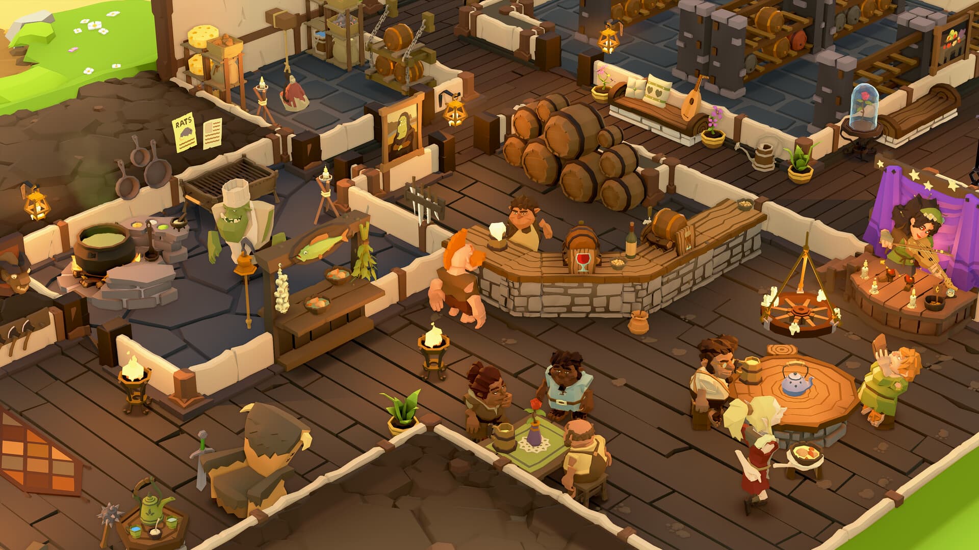 Игра об управлении фэнтезийной таверной Tavern Keeper спустя 11 лет выйдет в ранний доступ