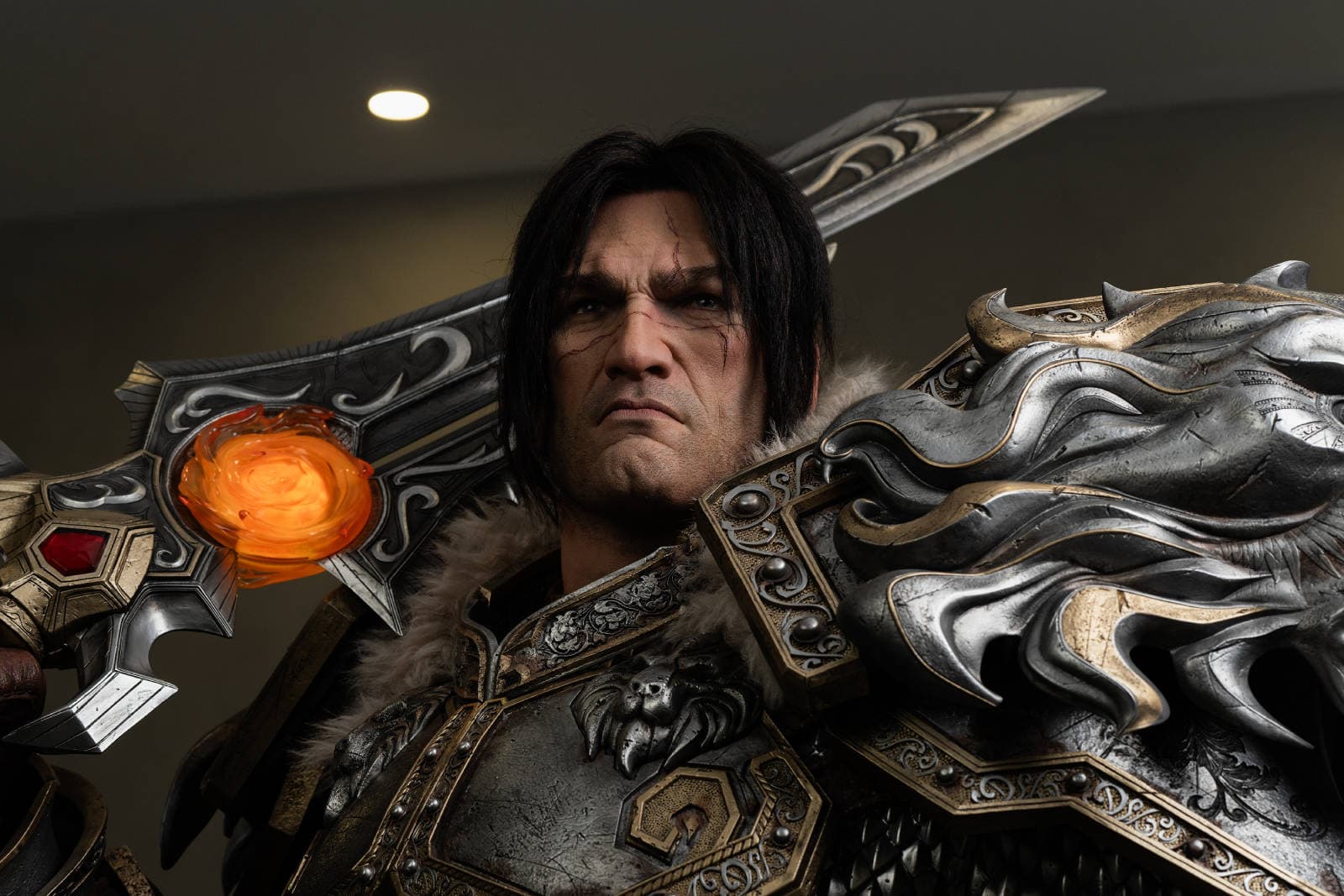 Infinity Studio Posts Video Unboxing and Assembling Full-Size Varian Wrynn Bust from World of Warcraft Infinity Studio Posts Video Unboxing and Assembling Full-Size Varian Wrynn Bust from World of Warcraft