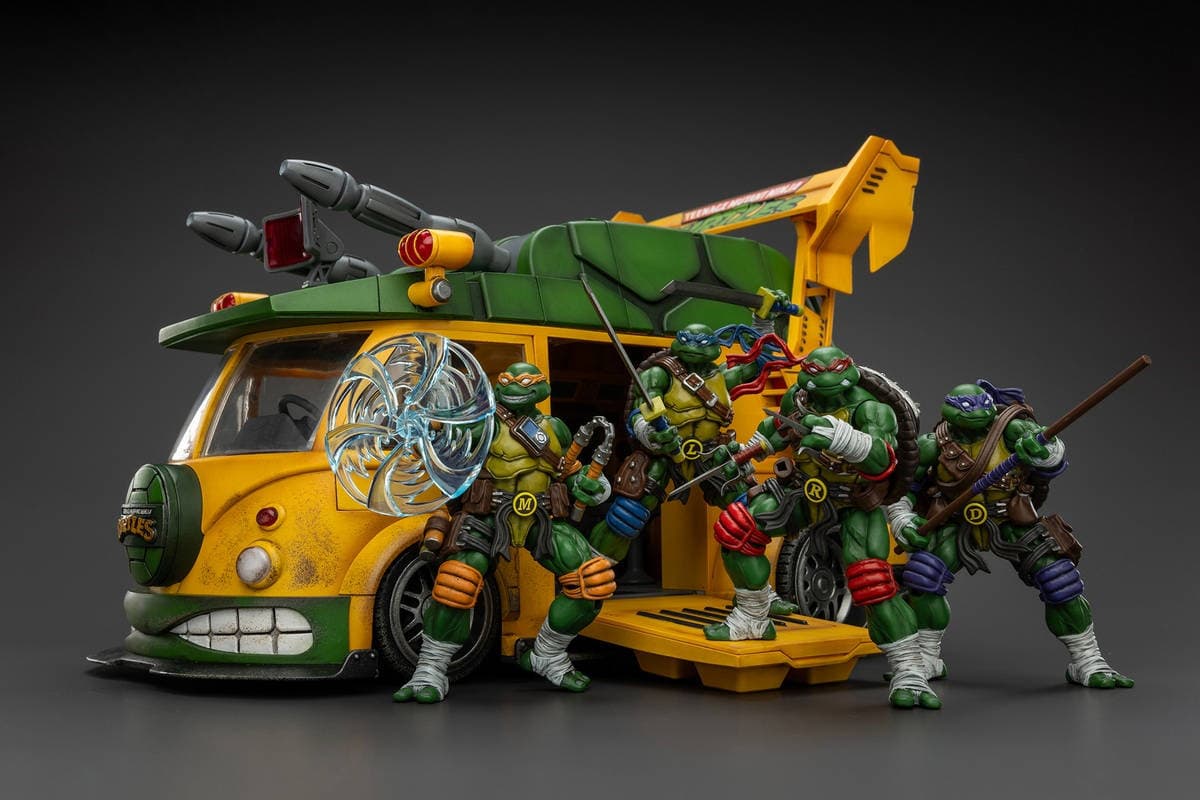 JoyToy начала приём предзаказов на модель фургона из мультсериала «Черепашки‑ниндзя» JoyToy начала приём предзаказов на модель фургона из мультсериала «Черепашки‑ниндзя»