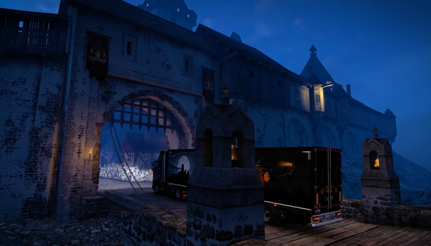 В Euro Truck Simulator 2 и ATS стартовала охота на «Дом ведьмы» — начался хэллоуинский ивент с призами
