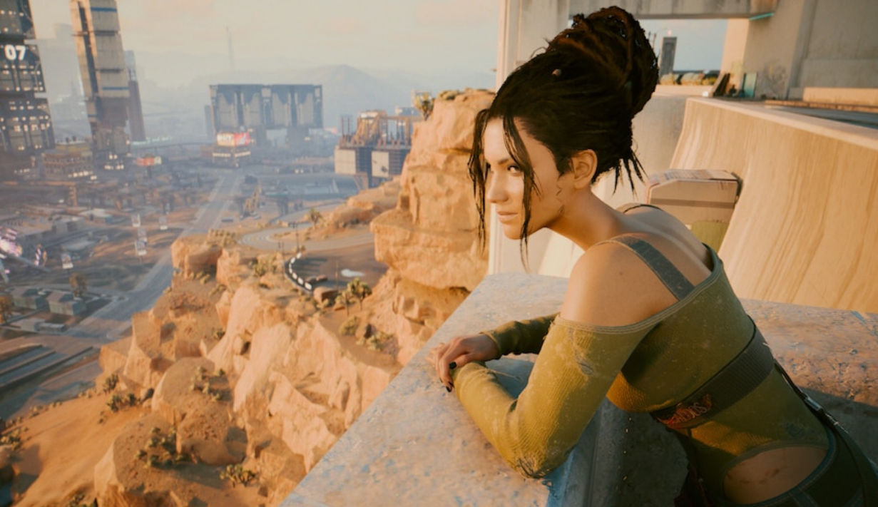 Спустя сотни часов в Cyberpunk 2077 игрок обнаружил гигантский аквариум над дорогой