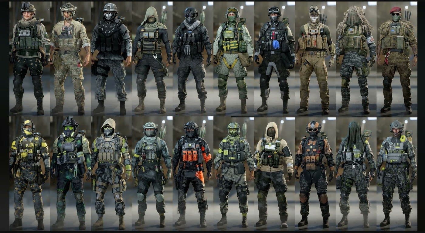 В Сети появились изображения скинов оперативников первого сезона Battlefield 6 — игроки возмущены