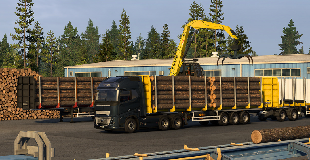 Разработчики Euro Truck Simulator 2 продемонстрировали динамическую погрузку и разгрузку в обновлении 1.57 Разработчики Euro Truck Simulator 2 продемонстрировали динамическую погрузку и разгрузку в обновлении 1.57