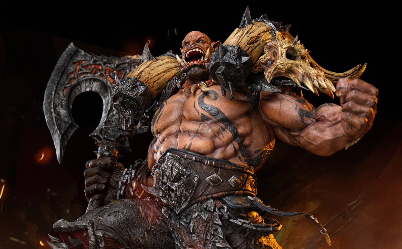“I Am the Warchief of the Horde!”: HAOZI Studio Opens Preorders for Unofficial Garrosh Statue from World of Warcraft