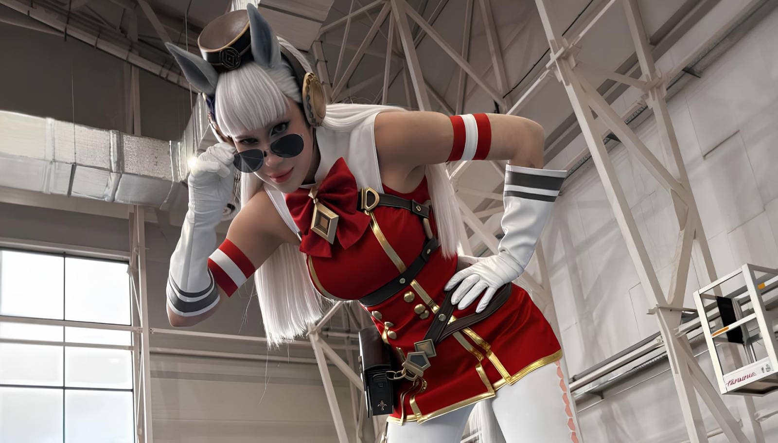 Модель продемонстрировала косплей Голд Шип — мемная «девушка‑лошадь» из Umamusume: Pretty Derby Модель продемонстрировала косплей Голд Шип — мемная «девушка‑лошадь» из Umamusume: Pretty Derby