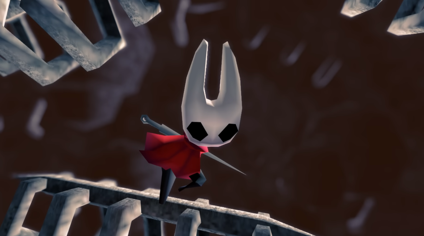 Фанат воссоздал Hollow Knight: Silksong в стиле Nintendo 64 Фанат воссоздал Hollow Knight: Silksong в стиле Nintendo 64