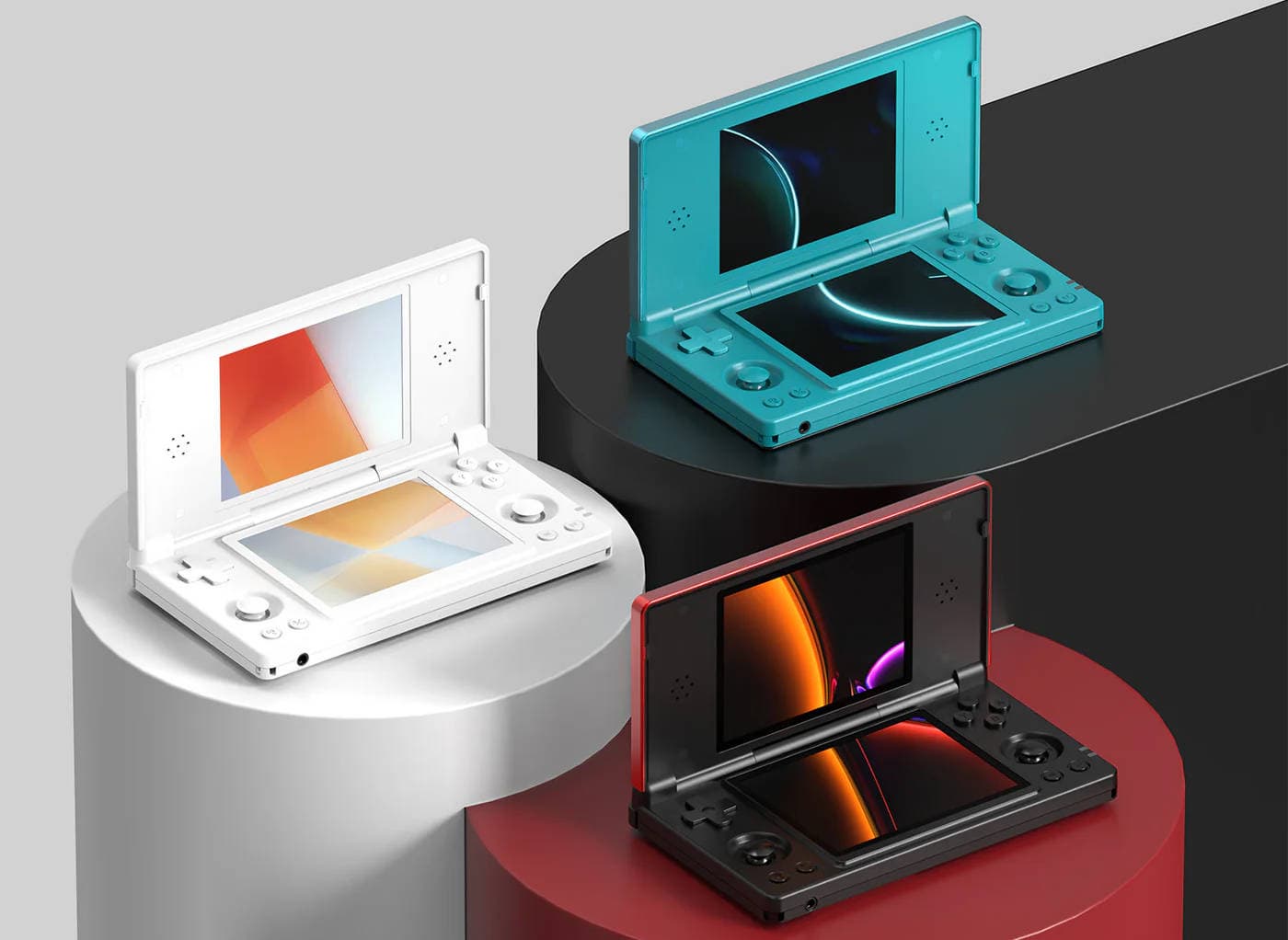 Начался предзаказ на бюджетную раскладушку Anbernic RG DS с двумя экранами в стиле Nintendo DS
