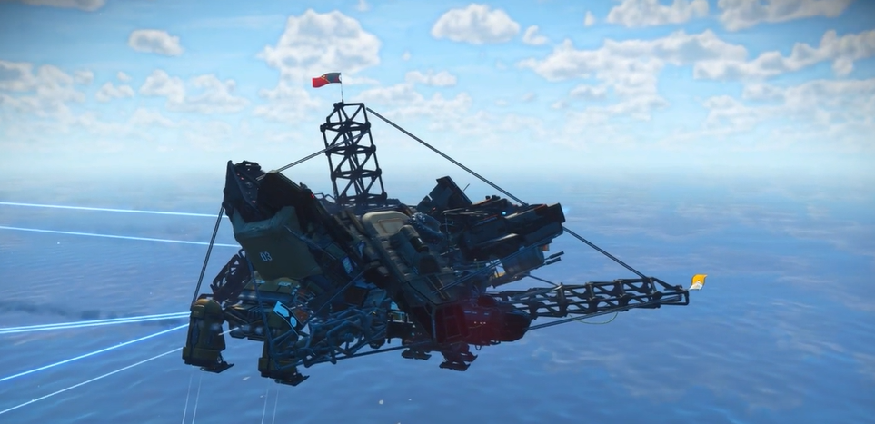 “100% Made by Orcs”: No Man’s Sky Fan Builds Ship from Junk, Wows Players “100% Made by Orcs”: No Man’s Sky Fan Builds Ship from Junk, Wows Players