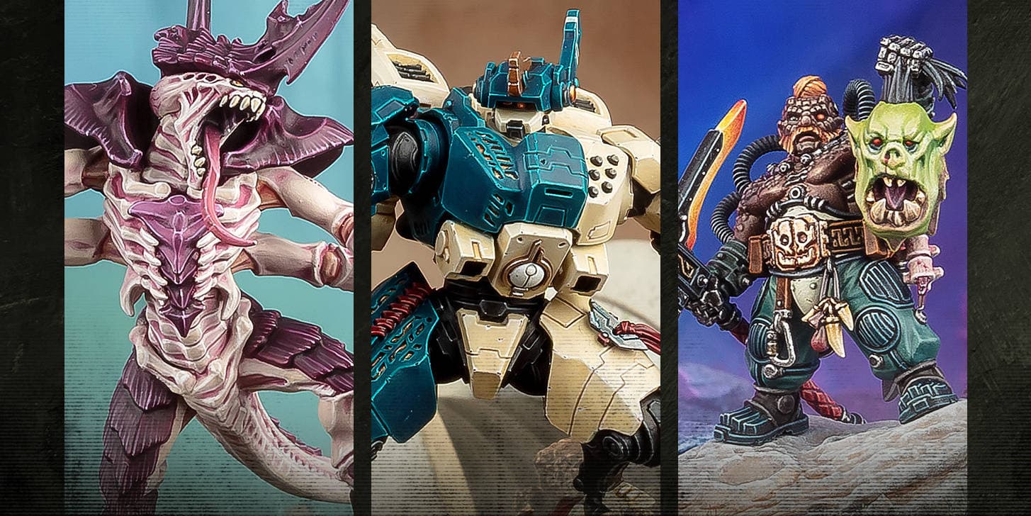 Warhammer 40,000 creators reveal miniatures of Berek Stornbrow, the “Double Spear,” and a whip-wielding Tyranid Prime