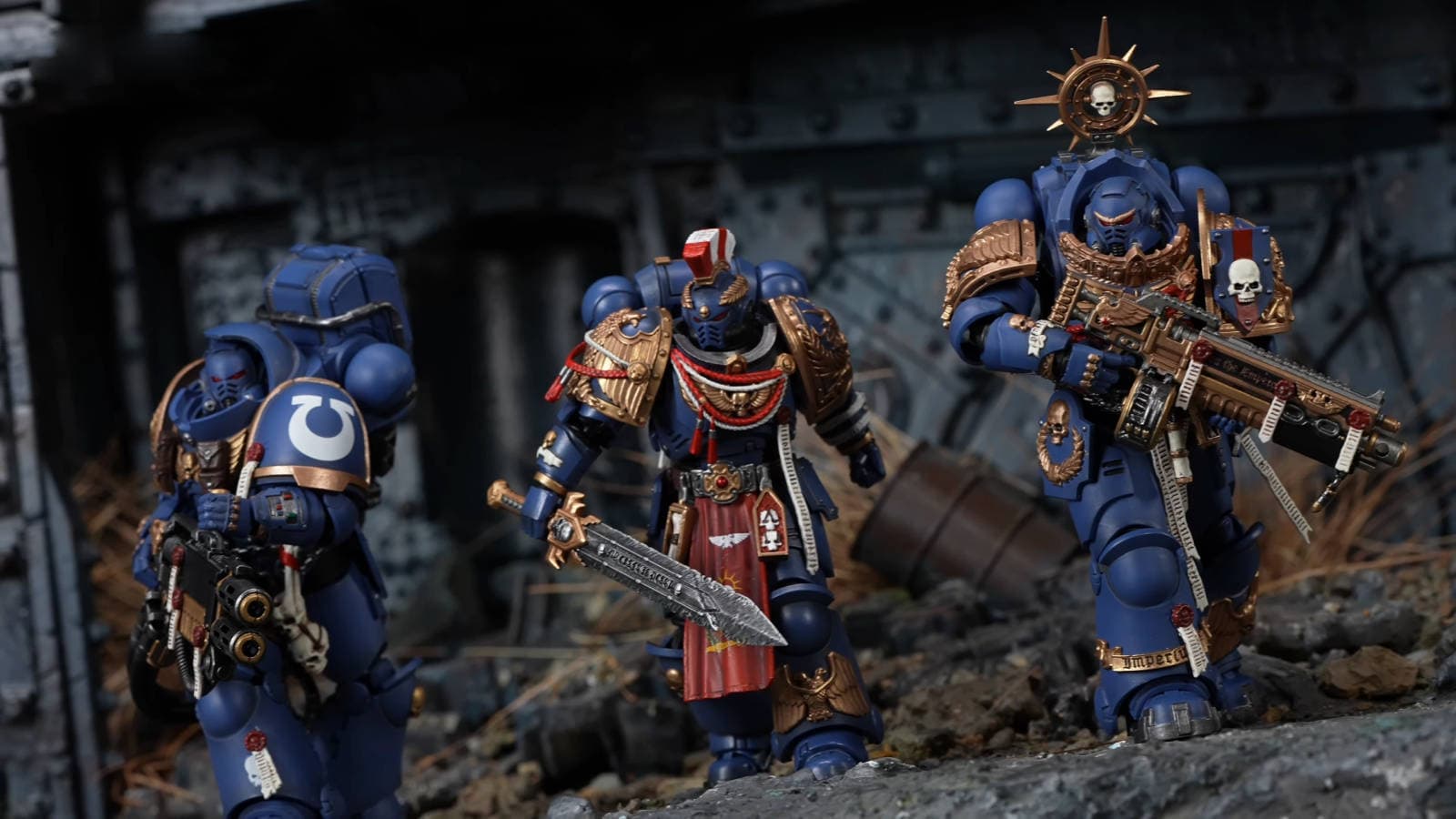 Отвага и честь: JoyToy показала трейлер фигурок Ультрамаринов по Warhammer 40,000 — Space Marine 2