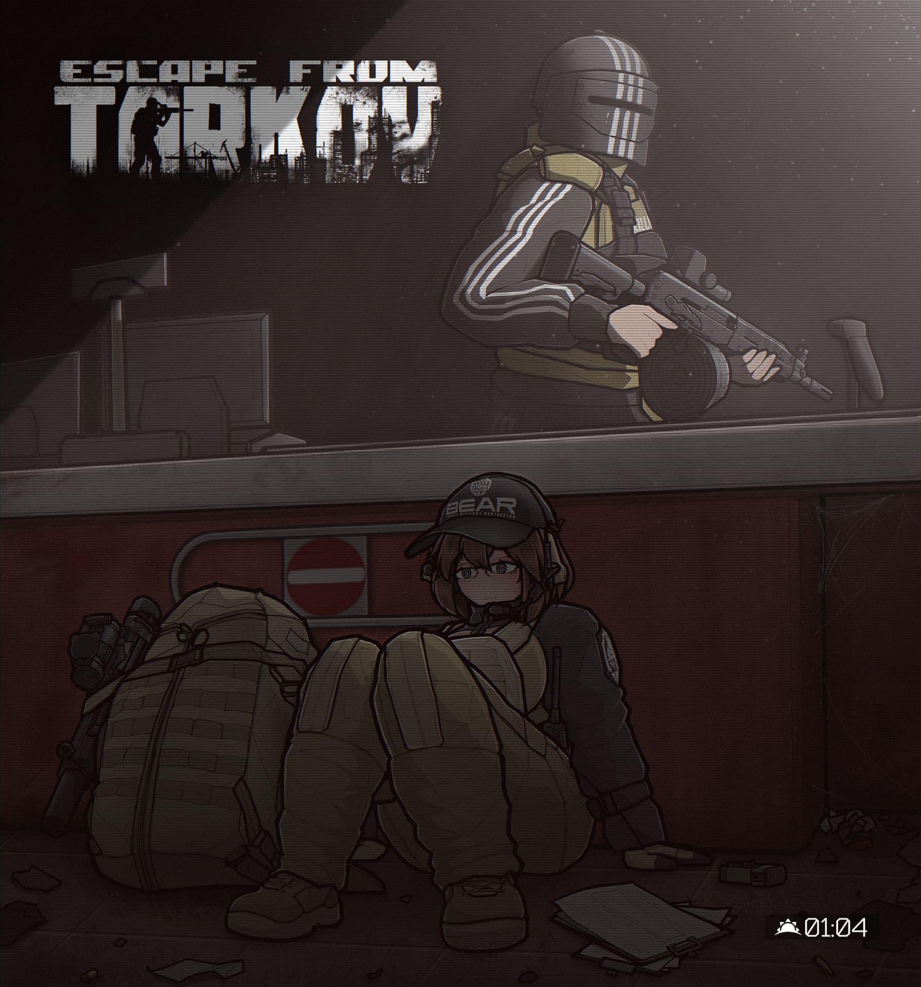 Работа IsThisIceCrem, 10-е место в Tarkov Art 2026
