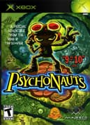 Обложка диска Psychonauts. Изображение принадлежит Majesco Entertainment.