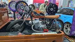 Custom Izh motorcycle