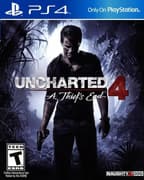 Обложка диска Uncharted 4: A Thief's End для PlayStation 4