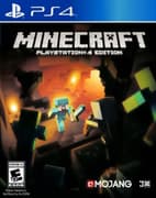 Обложка диска Minecraft для PlayStation 4