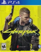 Обложка диска Cyberpunk 2077 для PlayStation 4
