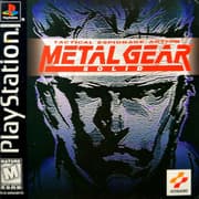 Обложка диска Metal Gear Solid для PlayStation