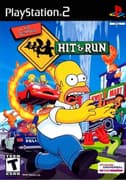 Обложка диска The Simpsons: Hit &amp; Run для PlayStation 2