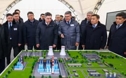 Бектенов проверил ход строительства ТЭЦ в Кокшетау