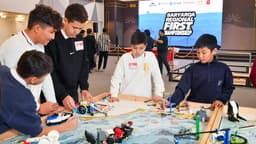 В Темиртау прошел первый чемпионат Карагандинской области по робототехнике