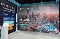 Alem.ai, CodiPlay, AI-Sana: что показали Токаеву и Мирзиёеву на выставке AlmatyFair.ai