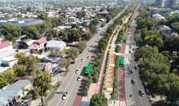 Новую линию скоростного автобуса BRT начнут прокладывать в Алматы