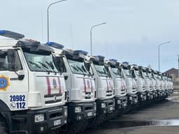 МЧС Казахстана получило новые КамАЗы