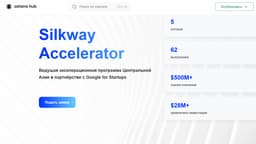 Стартовал прием заявок для участия в Silkway Accelerator