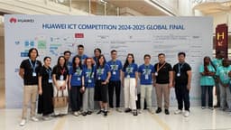 Студенты из Казахстана завоевали три медали на конкурсе Huawei ICT Competition 