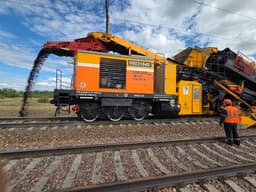 Щебнеочистительная машина ЩОМ-2000 пополнила парк КТЖ