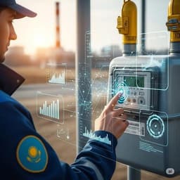 В трёх областях Казахстана внедрили ИИ для передачи показаний газа