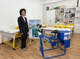 Энергогенерирующий велотренажер создали в Ualikhanov University