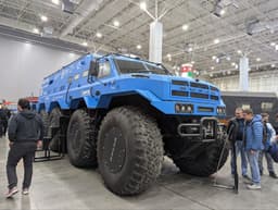 Россия показала первый водородный вездеход: «Русак К-10» удивил на выставке