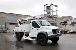 Telescopic Lift AWP-20T Created at RusComTrans Plant