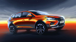 АвтоВАЗ показал эскизы предсерийных Lada Iskra и Iskra SW Cross