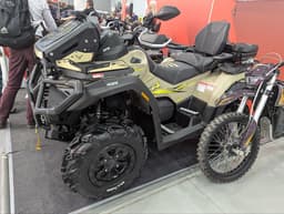 Квадроцикл SFA 1000 и снегоход TSA 900 XU крымской сборки показали на выставке «Мотозима 2025»