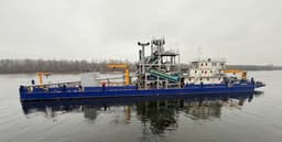 В России завершается строительство нового земснаряда проекта Ц480М2рД/НФ