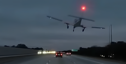 Plane Landed Directly on the Roof of a Toyota Camry