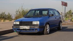 The story of an all-wheel drive Volkswagen Golf II with a turbo engine