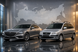 Hyundai Registered Genesis and Hyundai Matrix Brands in Russia