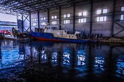 Electric screw-steering columns with a capacity of 0.2 to 3.5 MW developed at KMZ