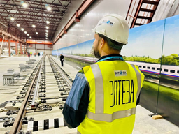 Russian Railways Started Preliminary Tests of the First Domestic Turnout for HSR Trains